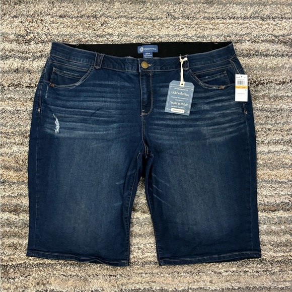 Democracy Ab Solution Bermuda Shorts Sz 24W NWT | Democracy Bermuda Shorts 24W - Picture 3 of 14